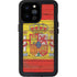 Spain Flag Dark Wood iPhone 14 Pro Max Waterproof Case